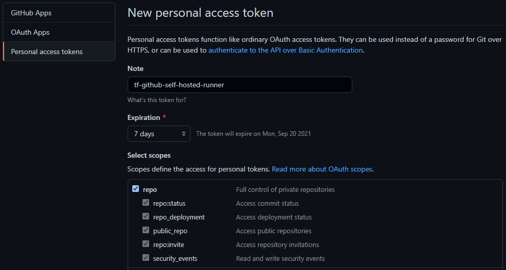 Access token image